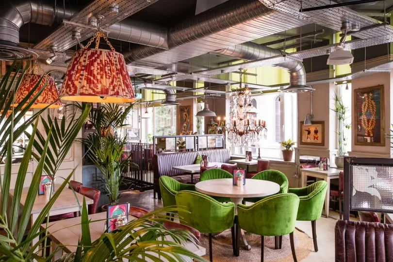 Interior of Bill's Greenwich Restaurant