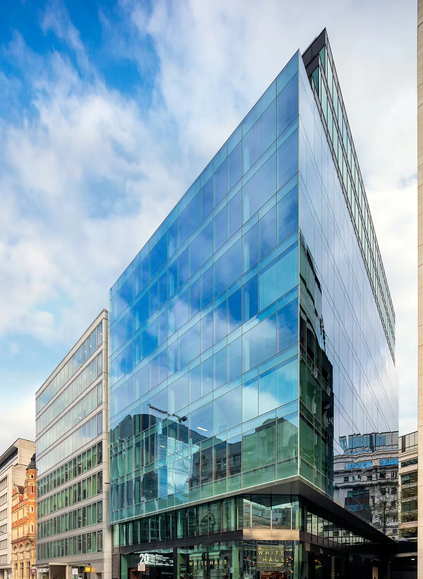 Interior of HubHub 20 Farringdon Street