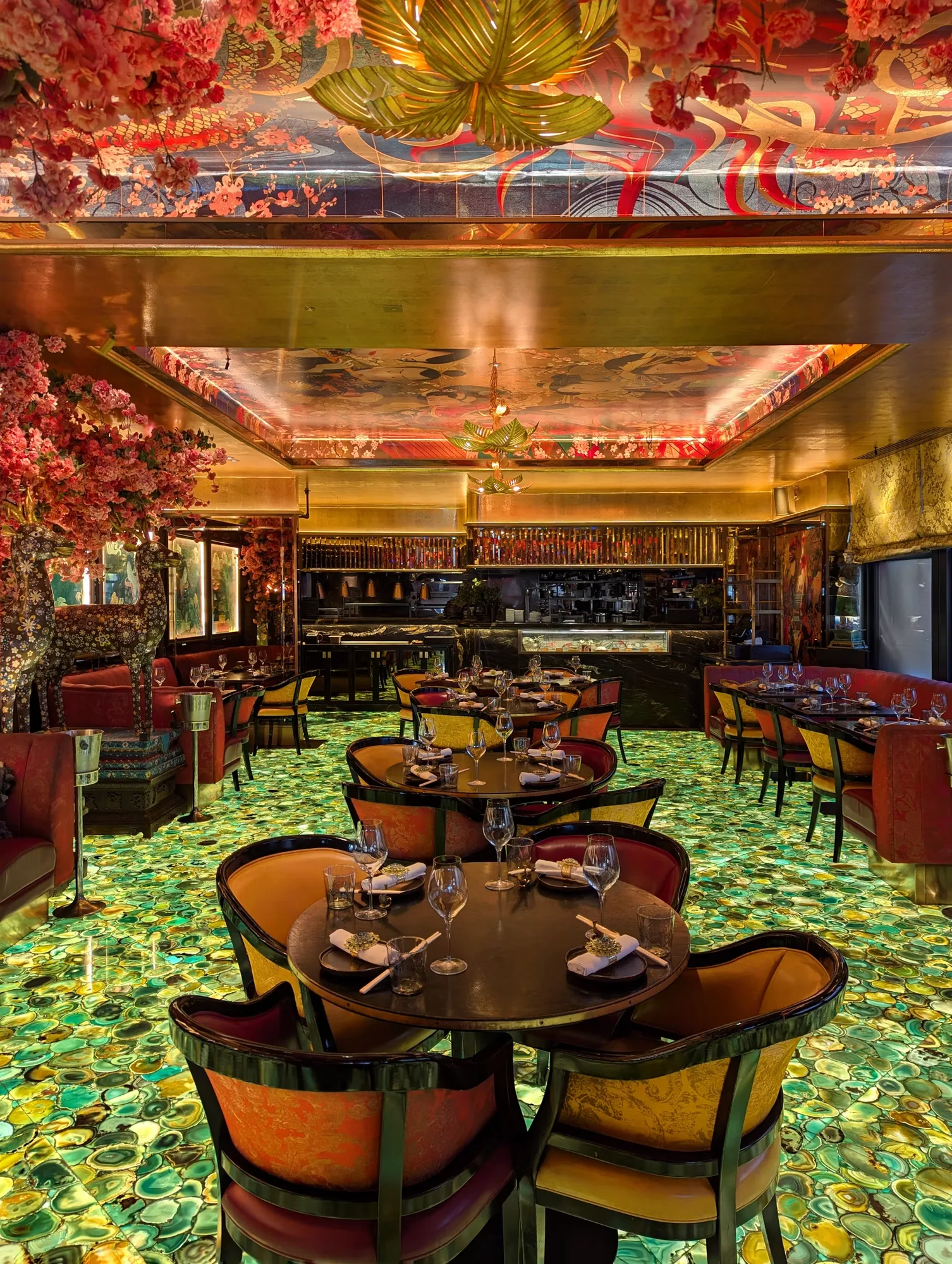 Interior of The Ivy Asia Mayfair