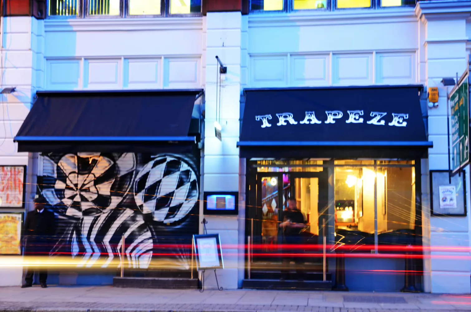 Interior of Trapeze Bar
