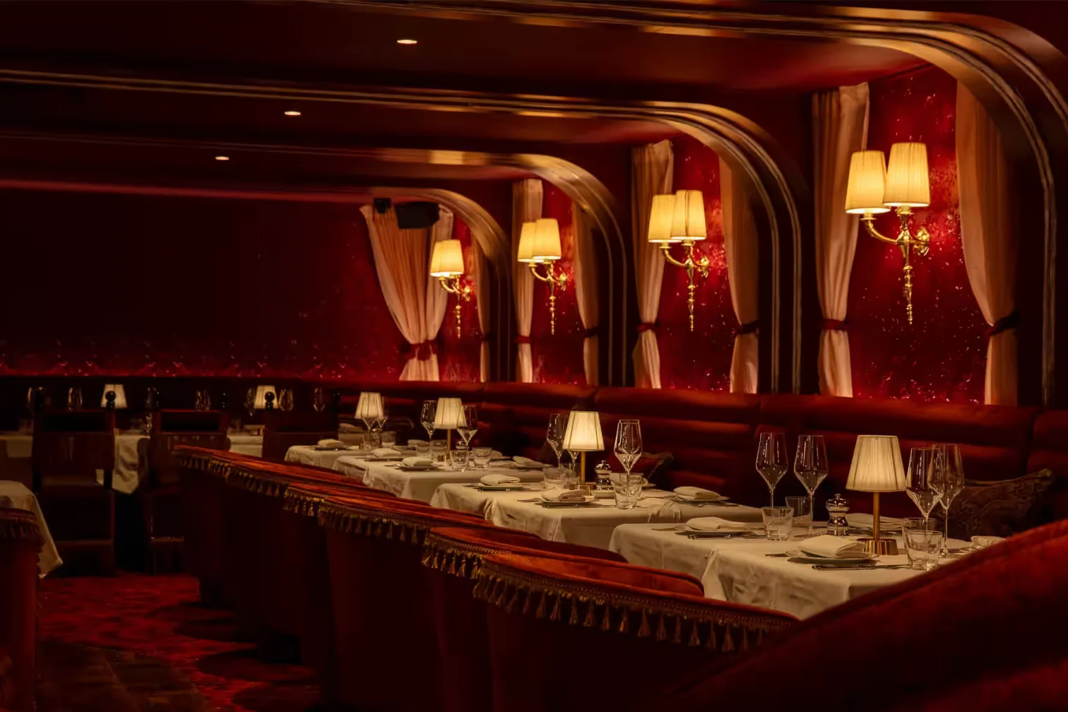 Interior of Mistress of Mayfair