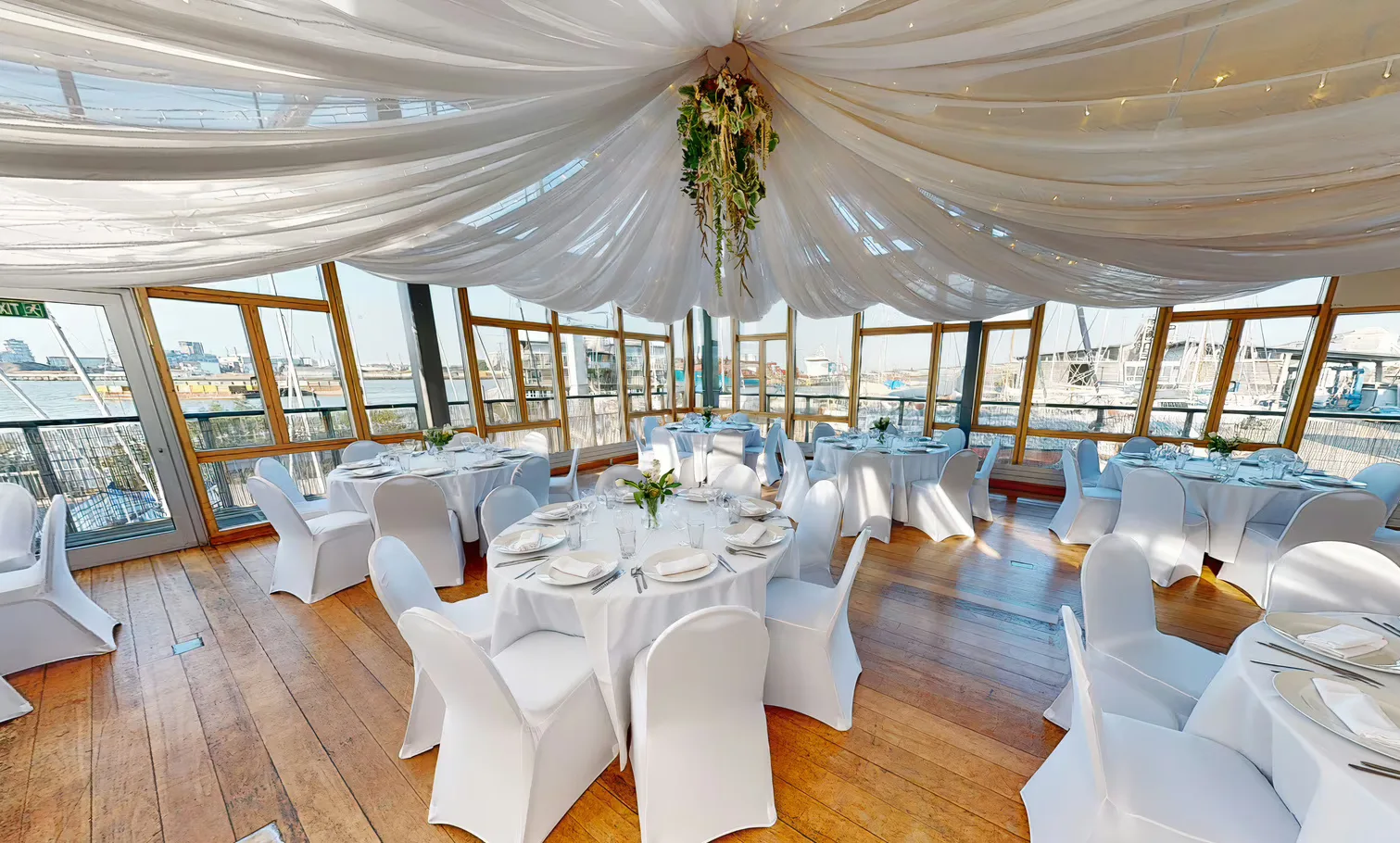 Interior of Greenwich Yacht Club