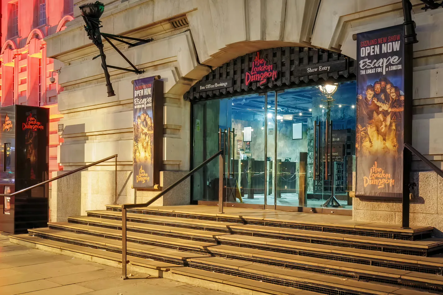 Interior of London Dungeon