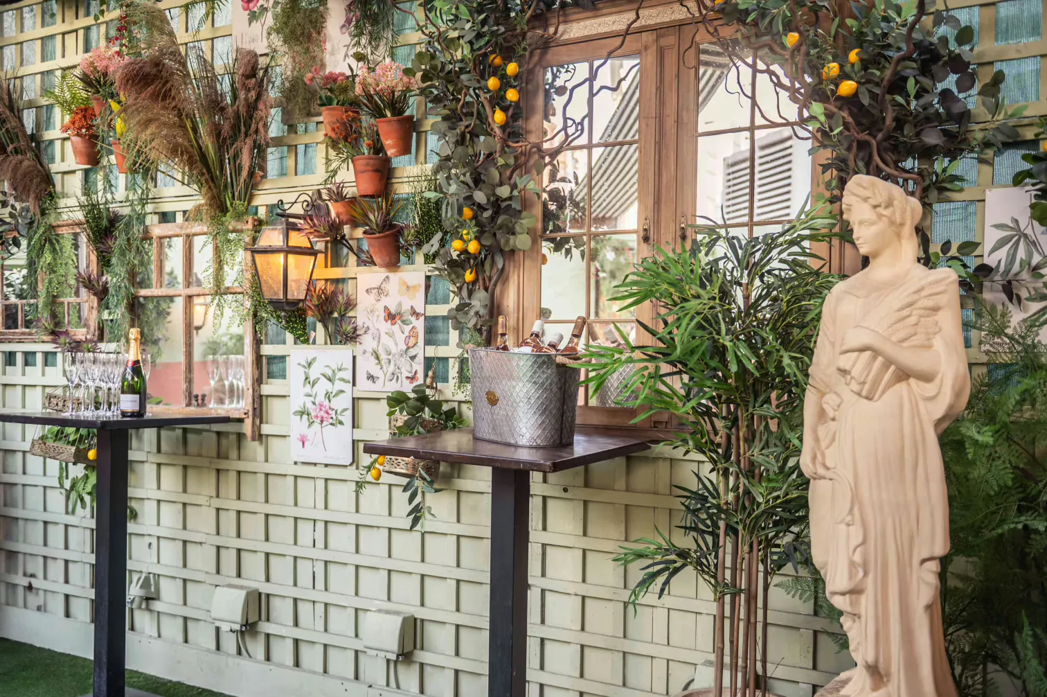 Interior of Secret Garden Mayfair