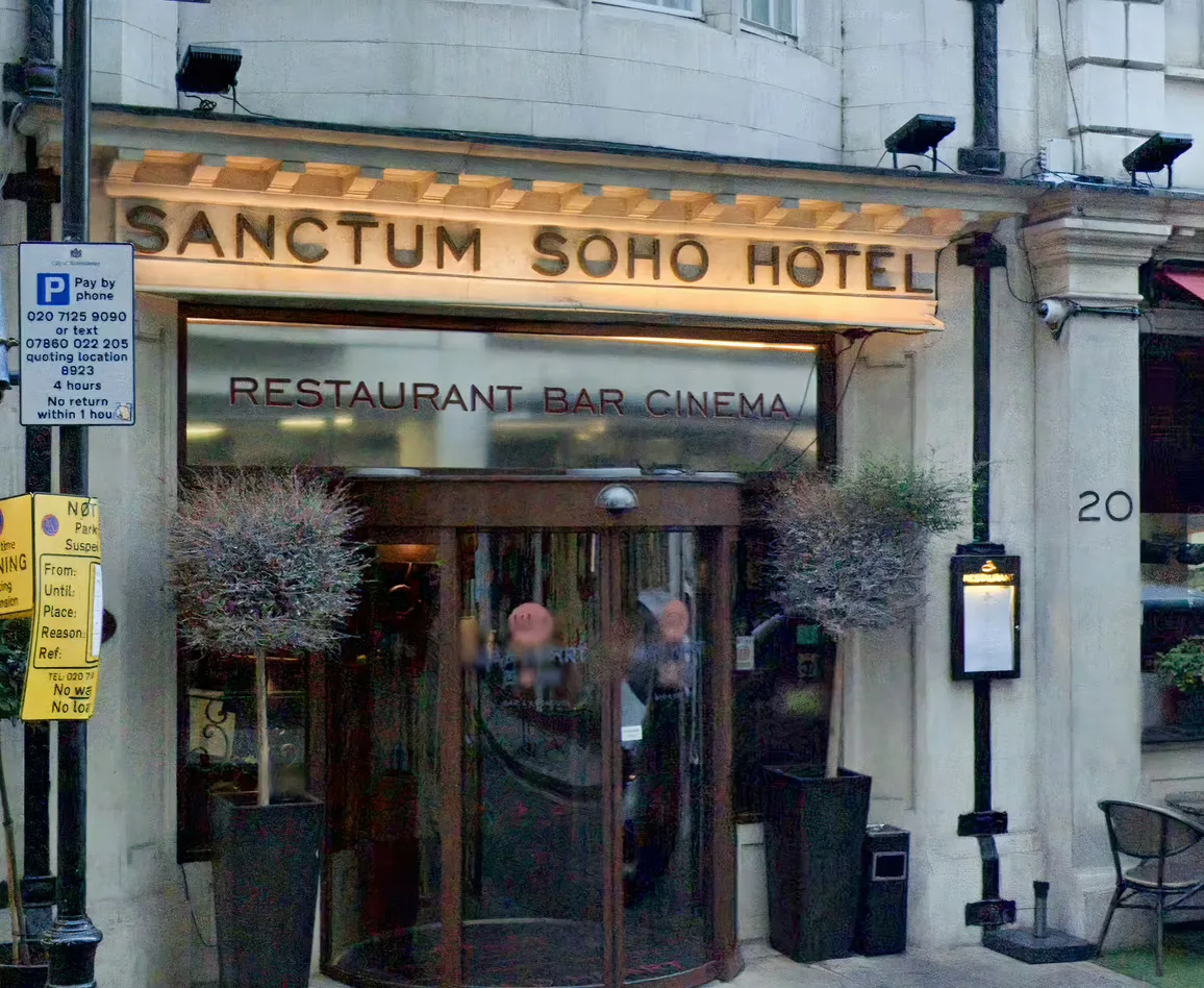 Interior of Karma Sanctum Soho Hotel