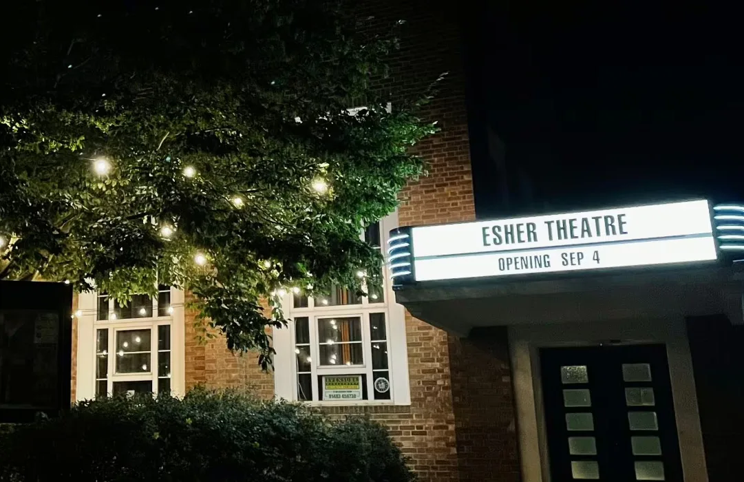 Interior of Esher Theatre