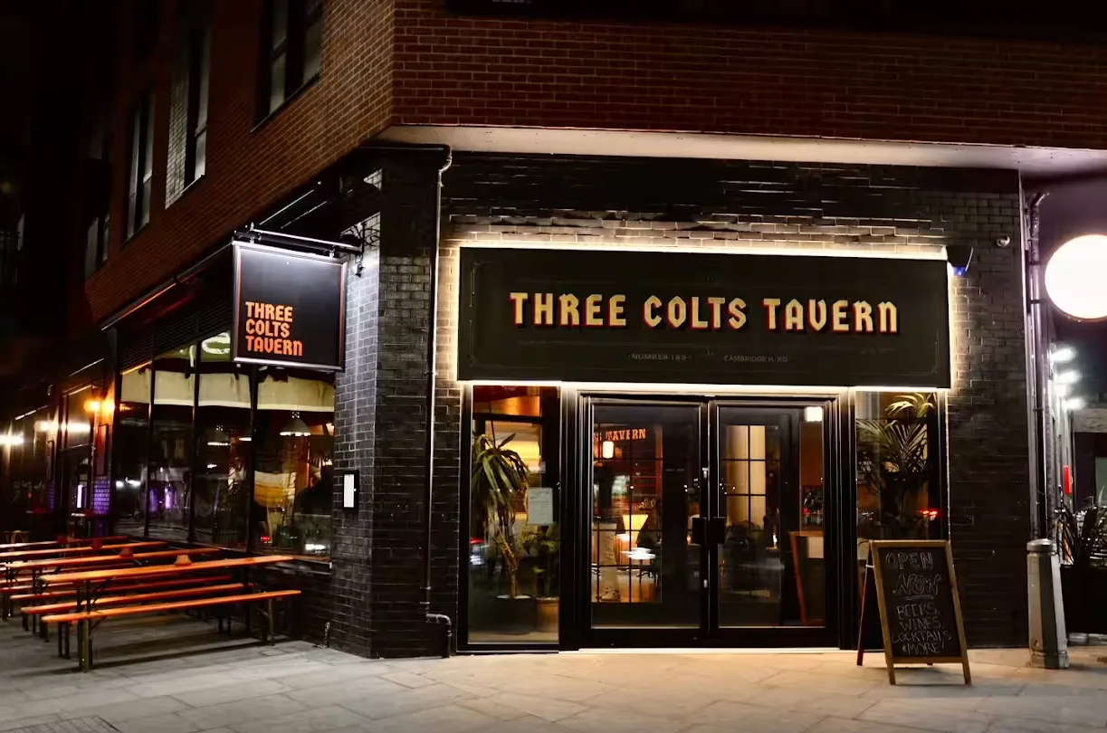 Interior of The Three Colts Tavern