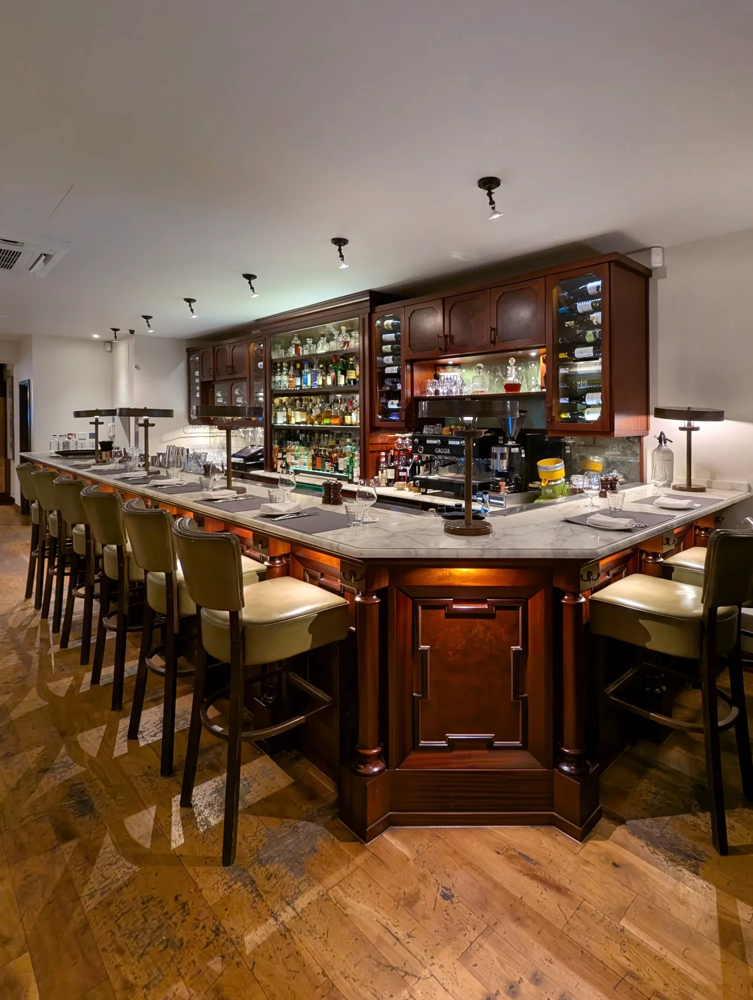 Interior of Cafe Murano