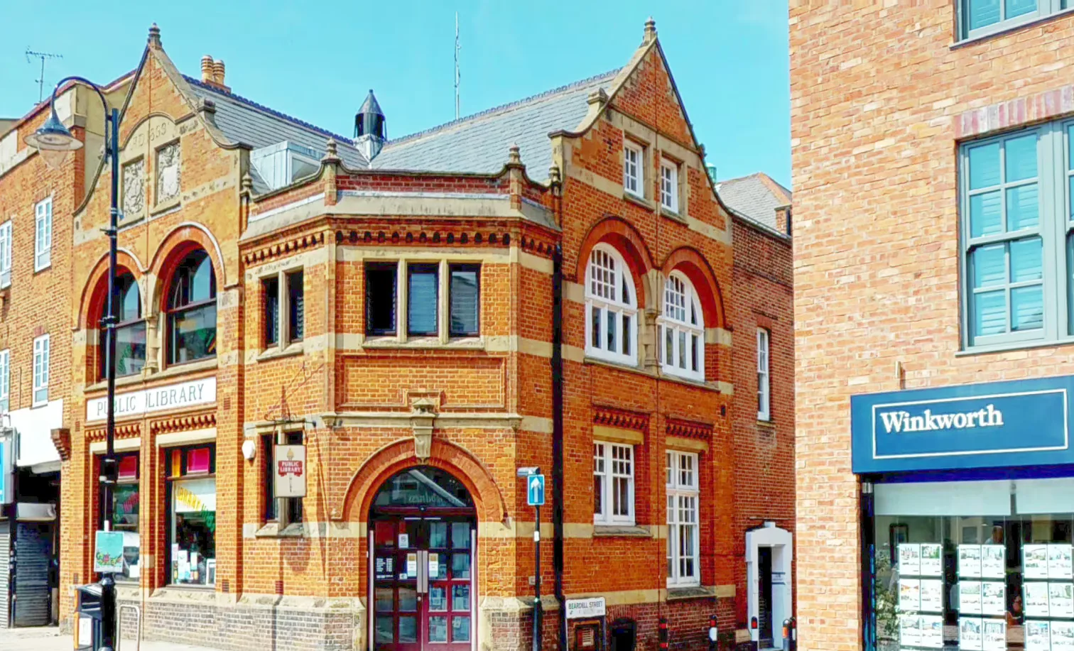 Interior of The Upper Norwood Library Hub