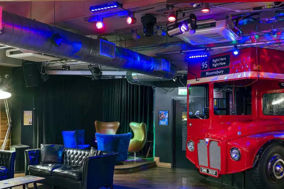 Interior of Shuffleboard Bar at Generator London
