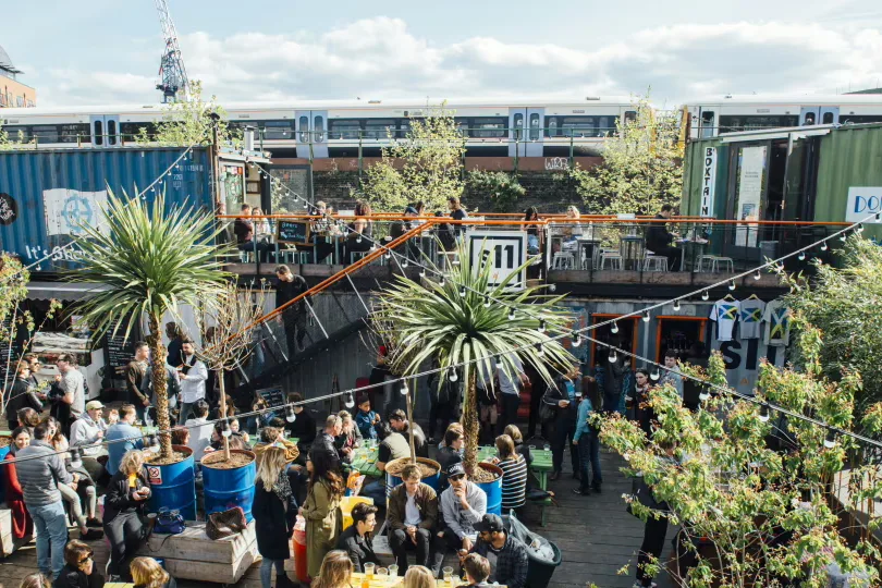 Interior of Pop Brixton