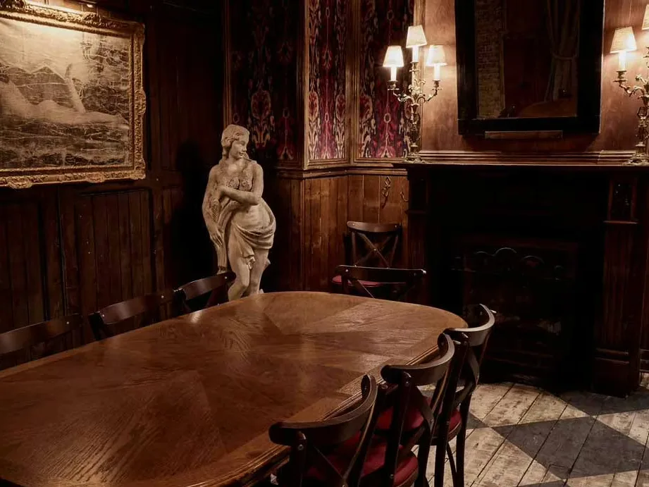 Interior of Ninth Ward London