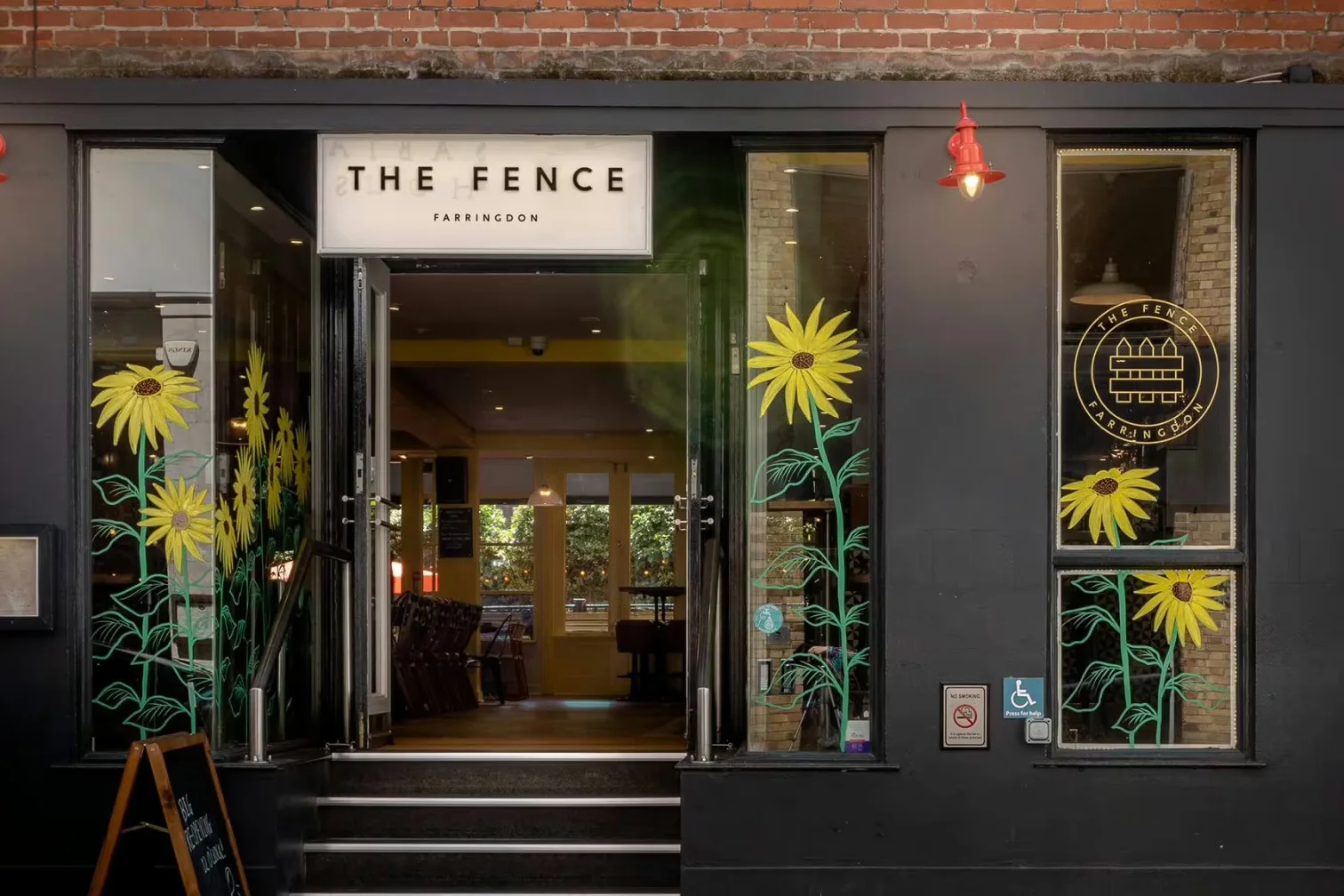 Interior of The Fence