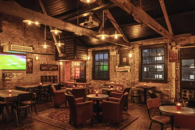 Interior of Wolfpack Queens Park