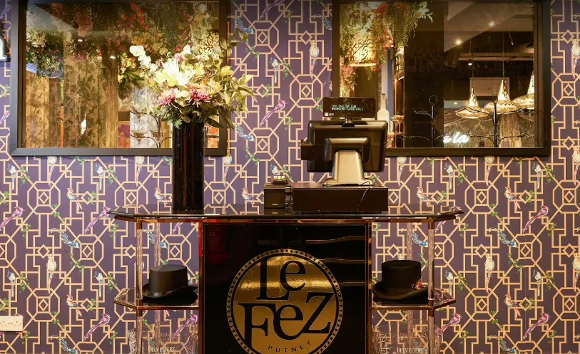 Interior of Le Fez