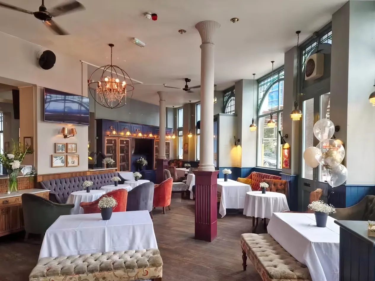 Interior of Kings Arms Pub