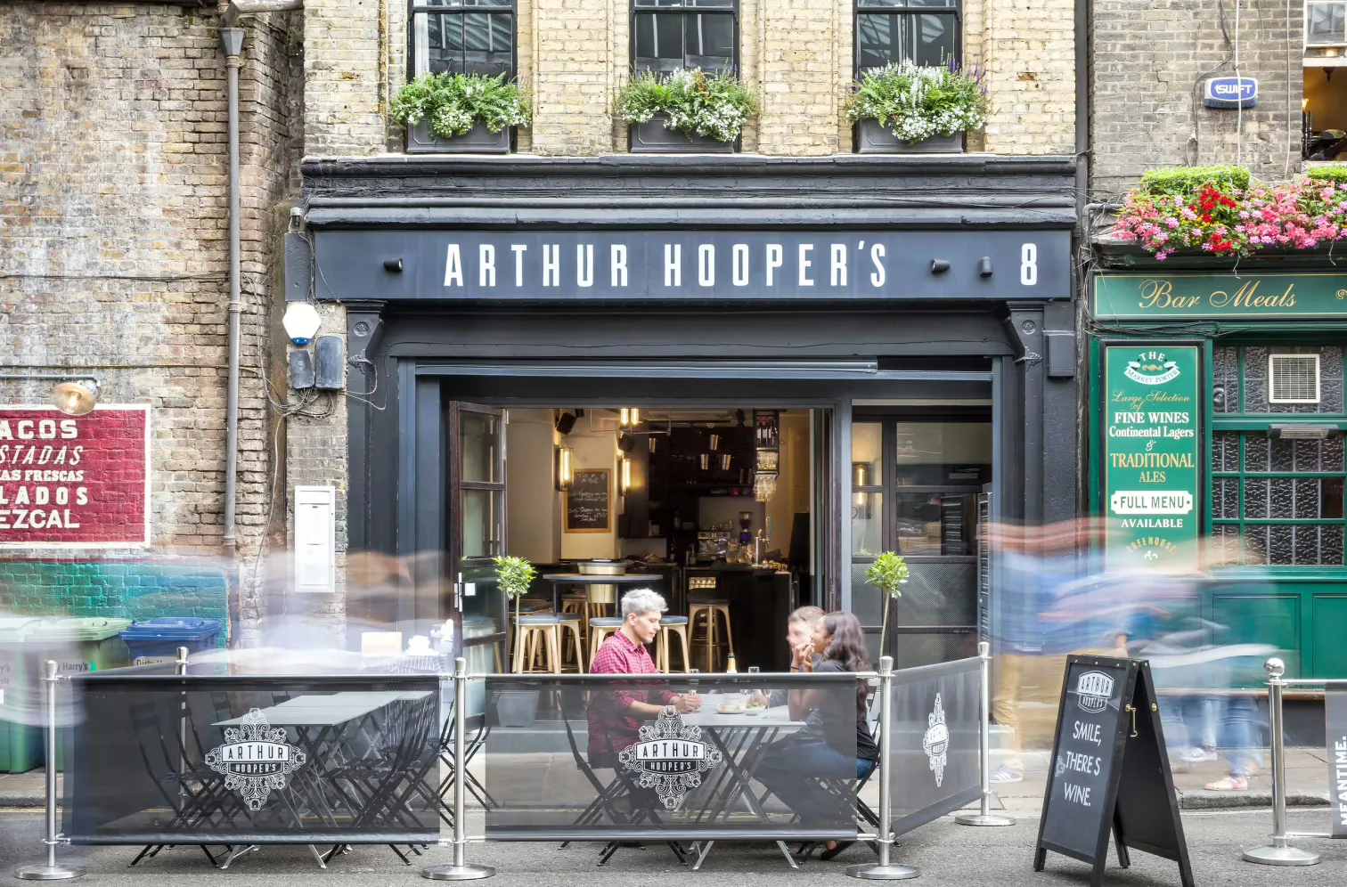 Interior of Arthur Hooper's