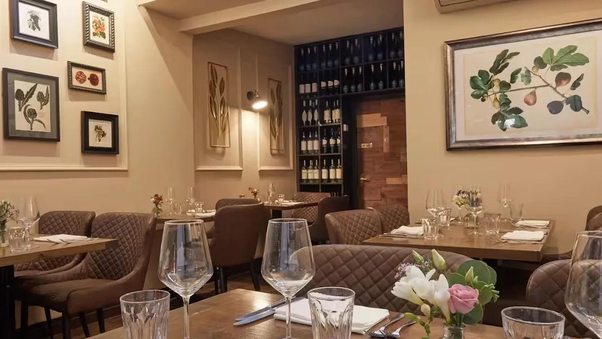 Interior of Bacco Ristorante Italiano