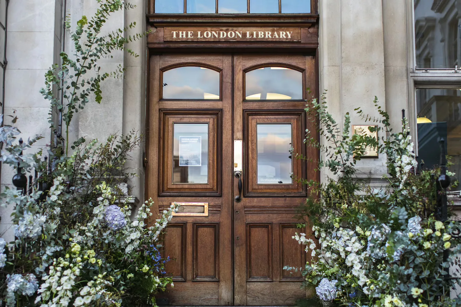 Interior of The London Library