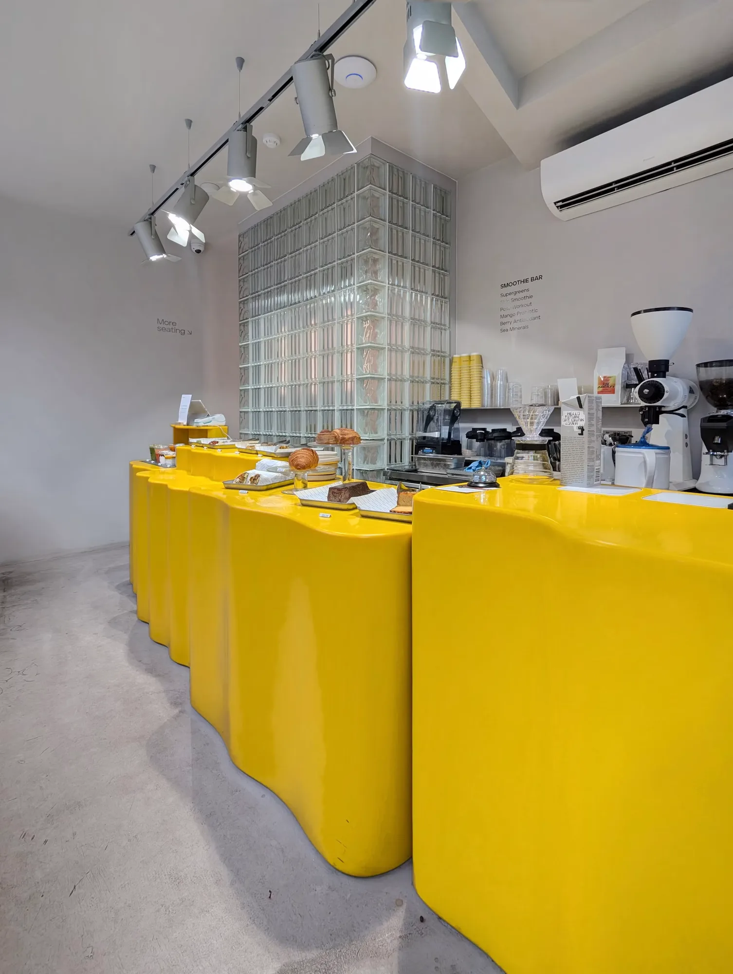 Interior of avobar