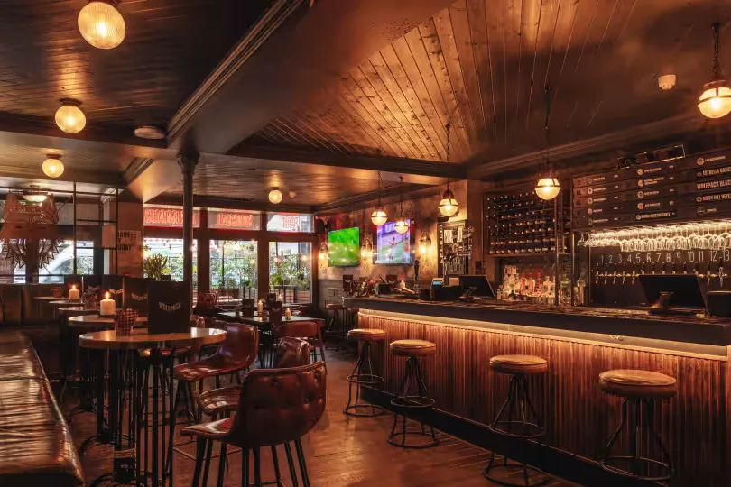 Interior of Wolfpack West Hampstead
