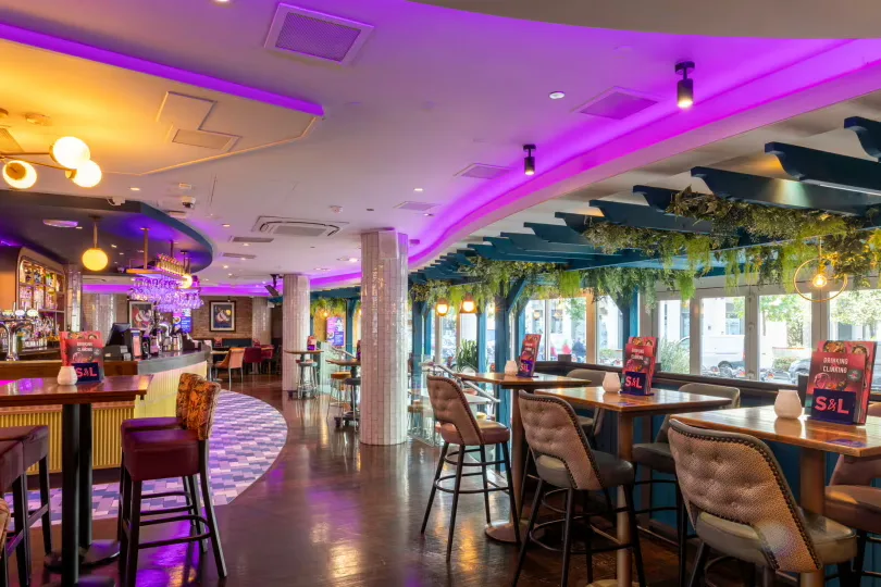 Interior of Slug & Lettuce Waterloo