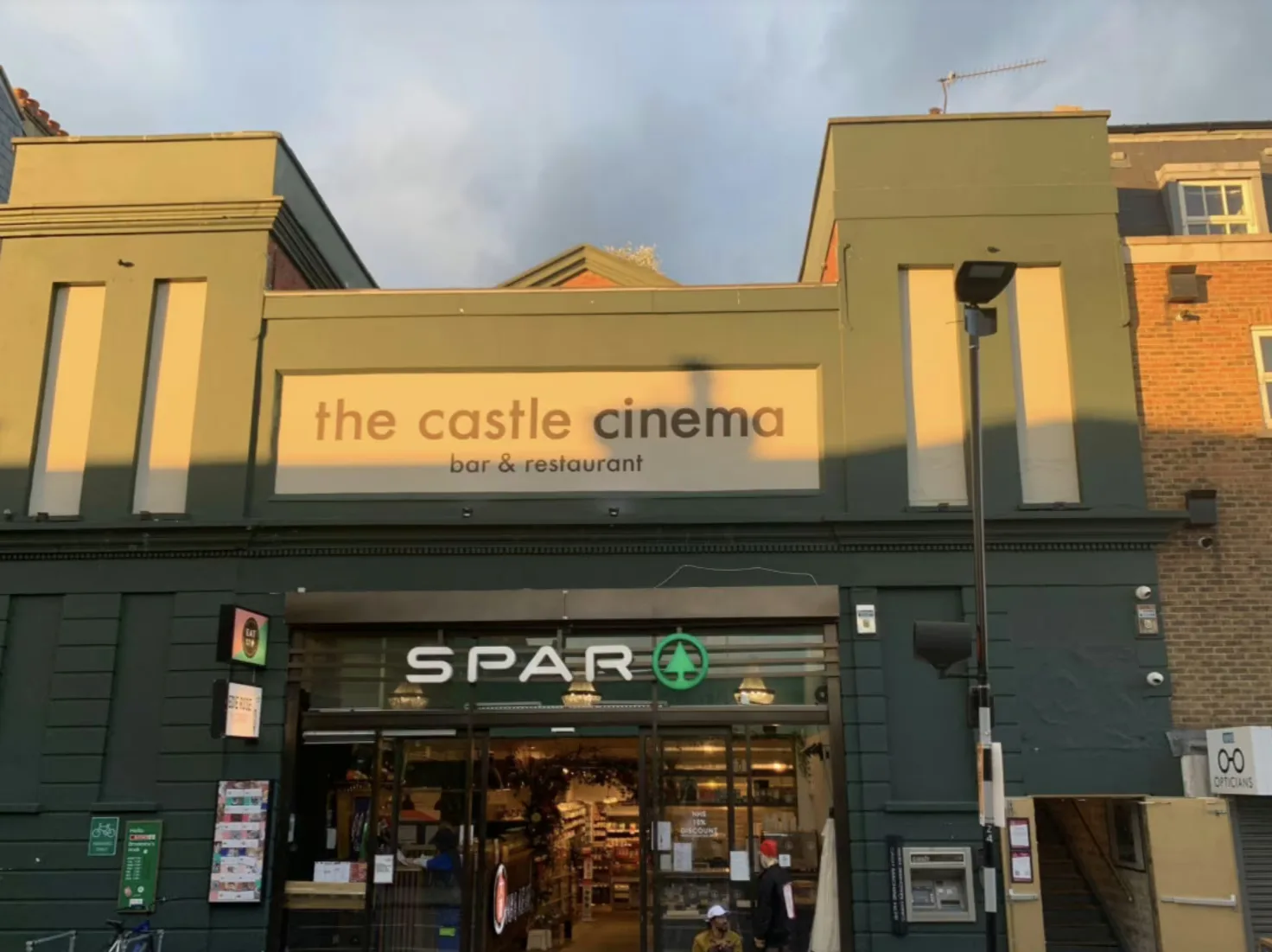 Interior of The Castle Cinema