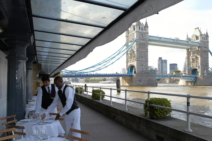 Interior of Butlers Wharf Chop House