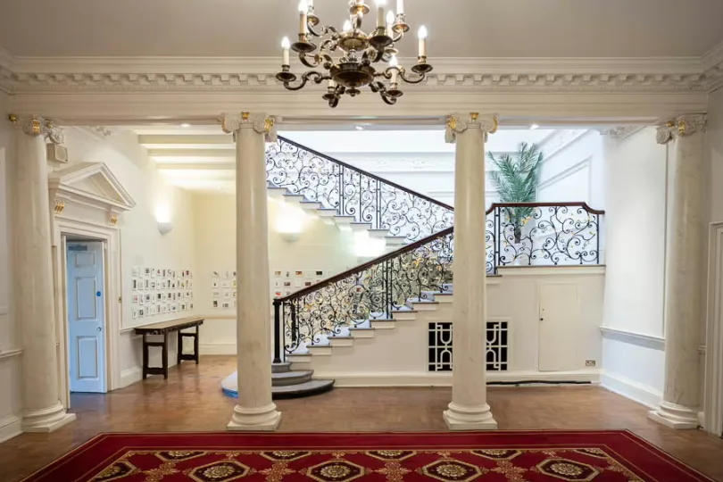Interior of Six Park Place