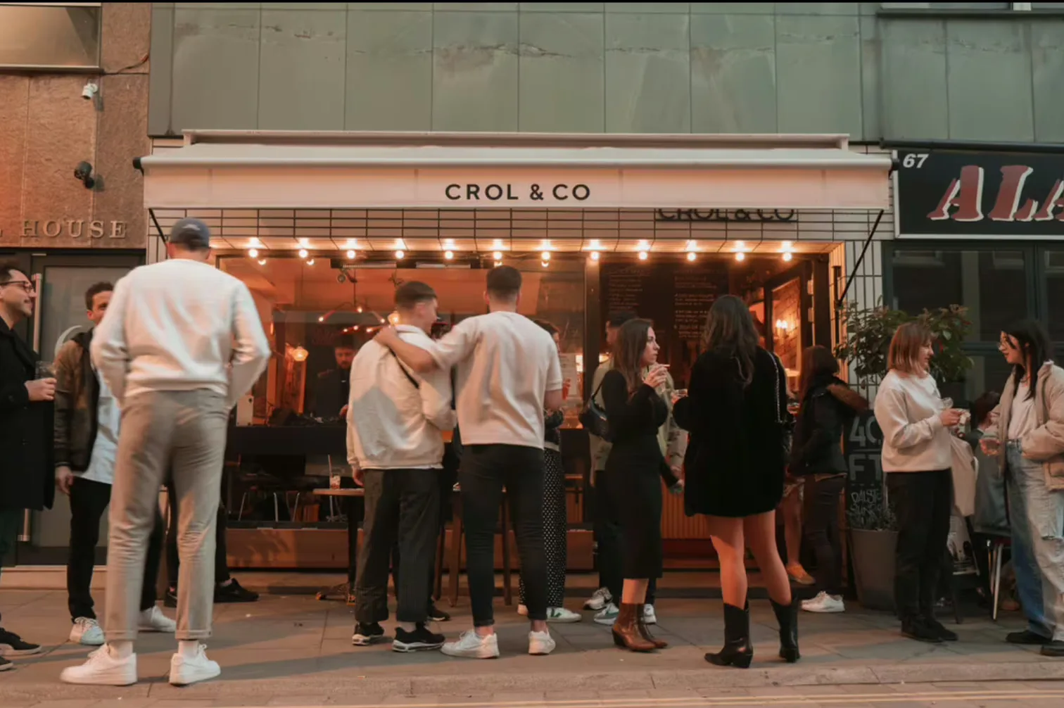 Interior of Crol and Co London Bridge