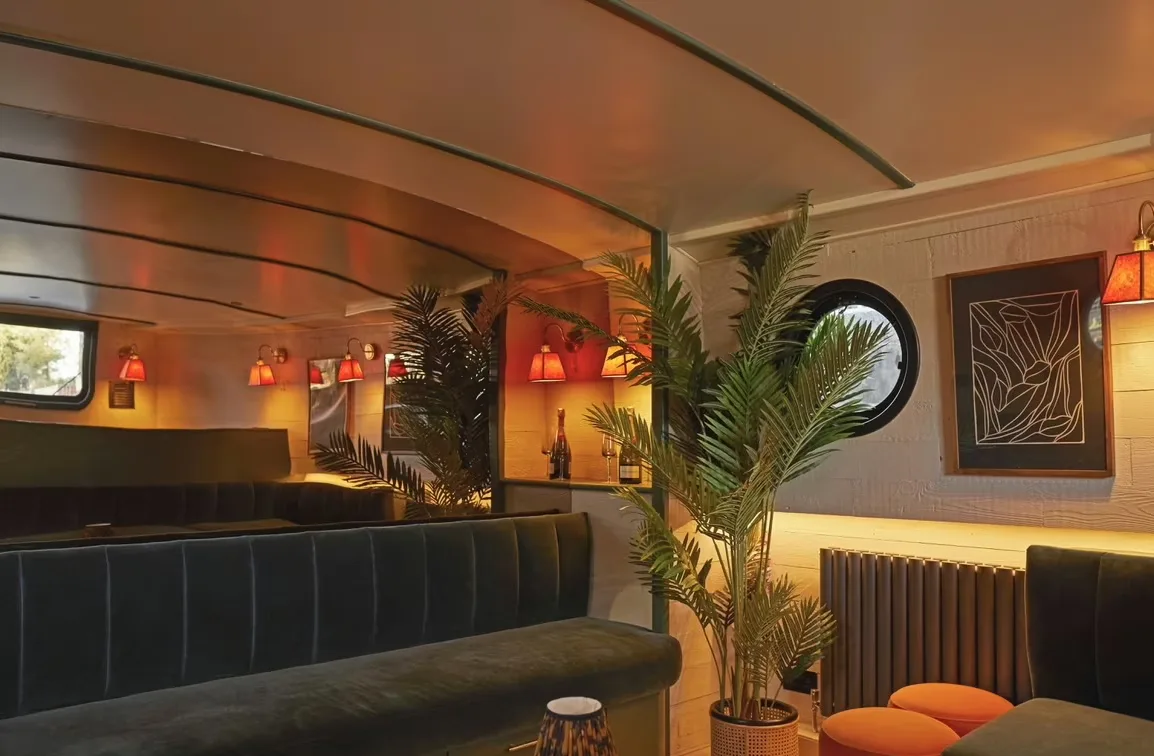 Interior of The Boathouse London - Canary Wharf