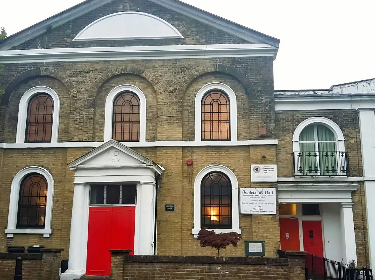 Interior of London Shambhala Meditation Centre