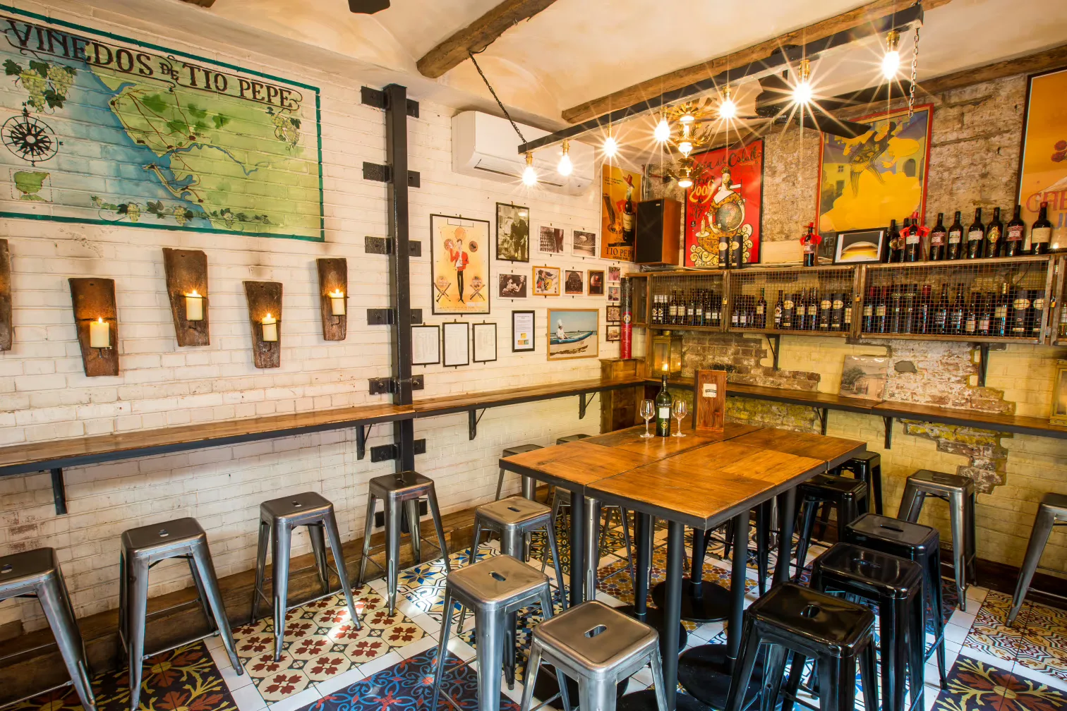 Interior of Bar Rioja