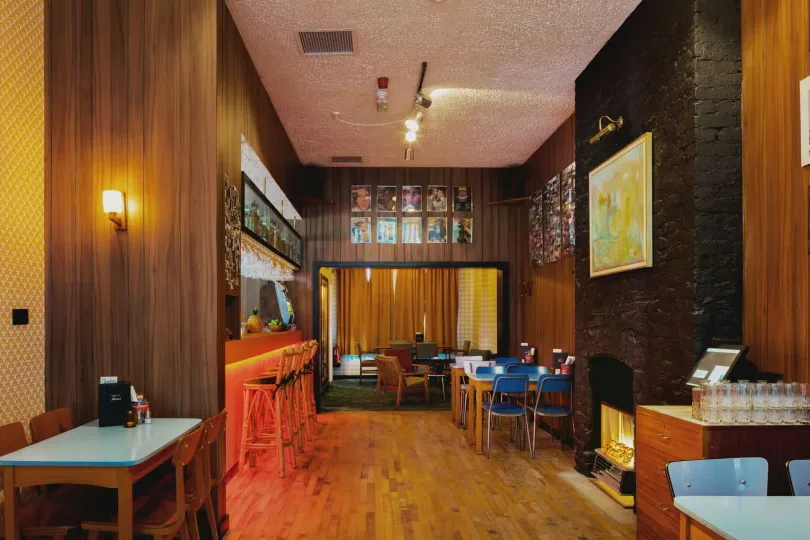 Interior of Bobby Fitzpatrick