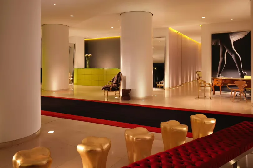 Interior of St Martins Lane London