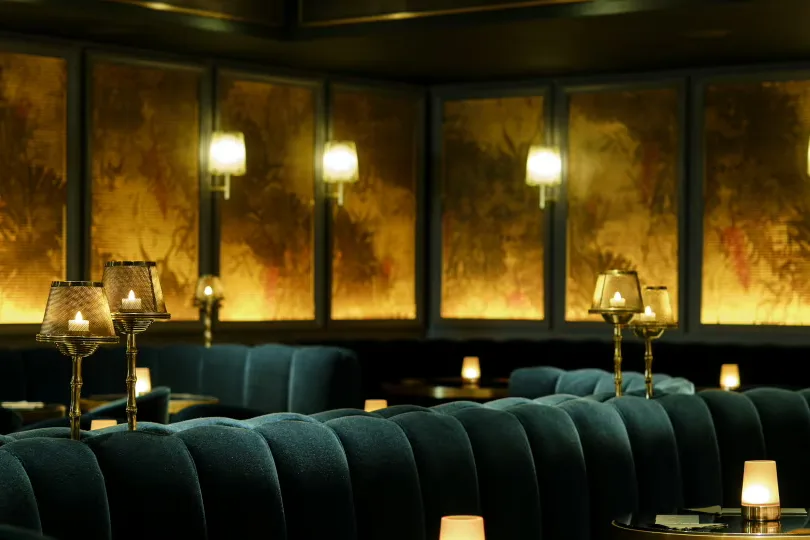 Interior of St. James Bar