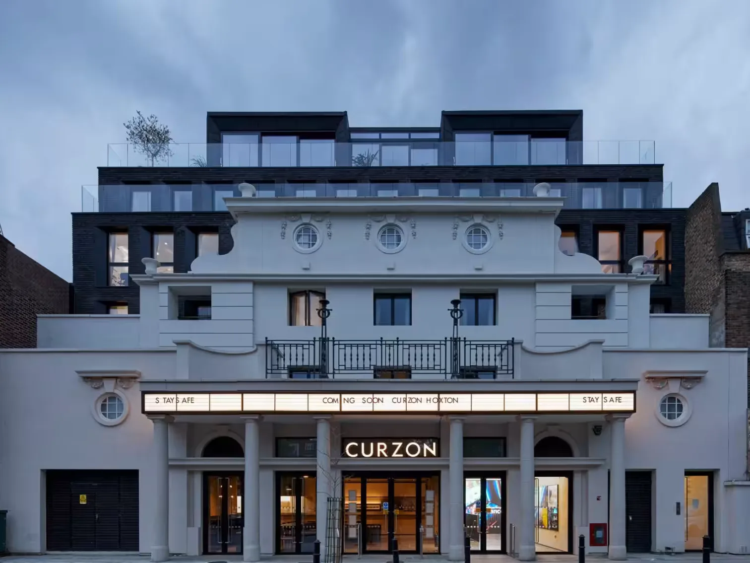 Interior of Curzon Hoxton