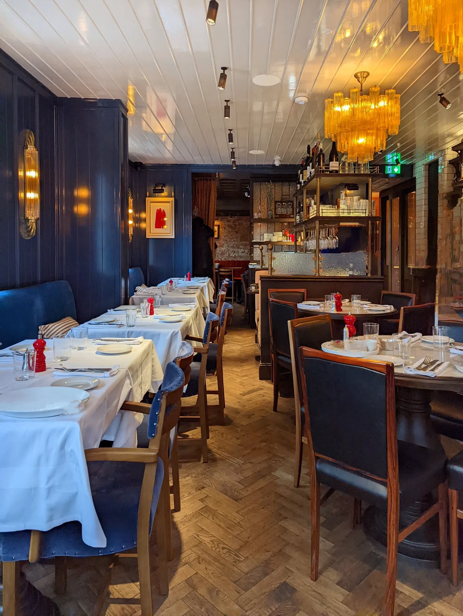 Interior of The Barley Mow