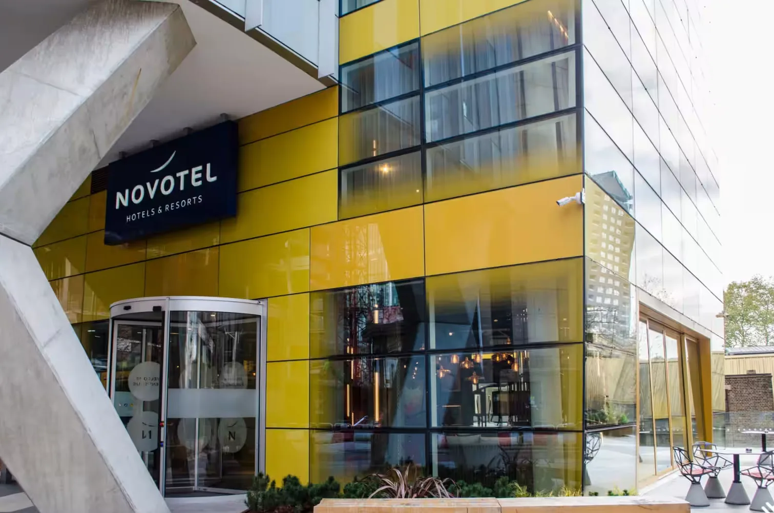 Interior of Novotel Canary Wharf