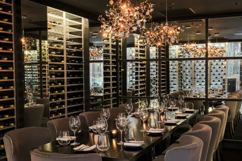 Wine Room at Gaucho Broadgate