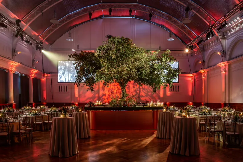 Interior of Royal Horticultural Halls-Lindley Hall