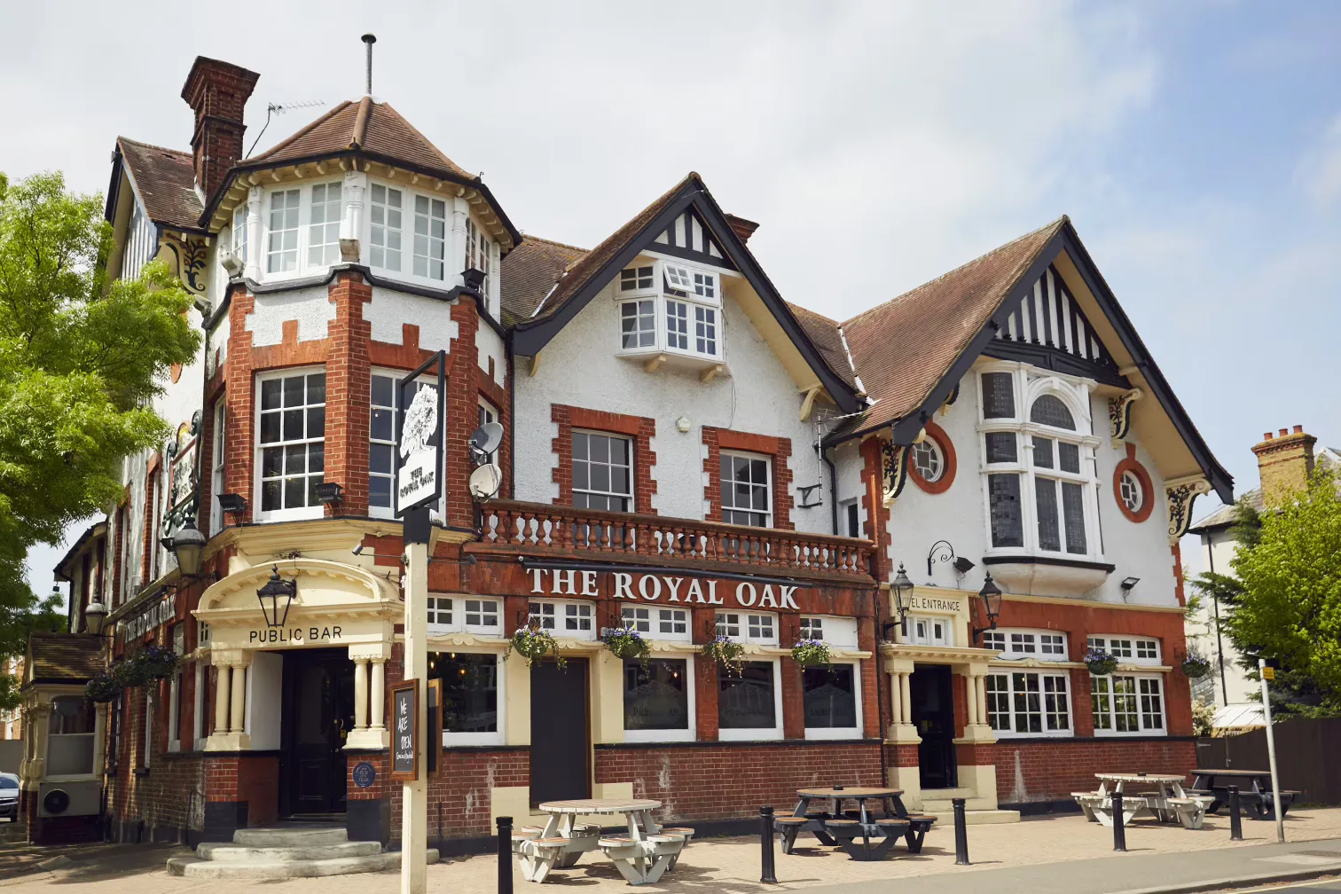 Interior of The Royal Oak