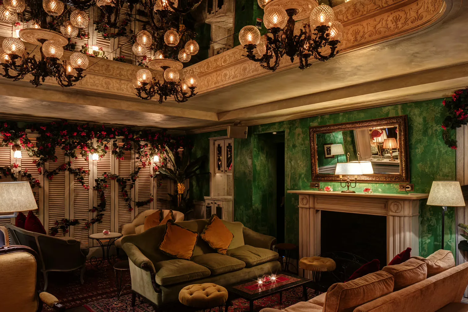 Interior of Socialista Lounge