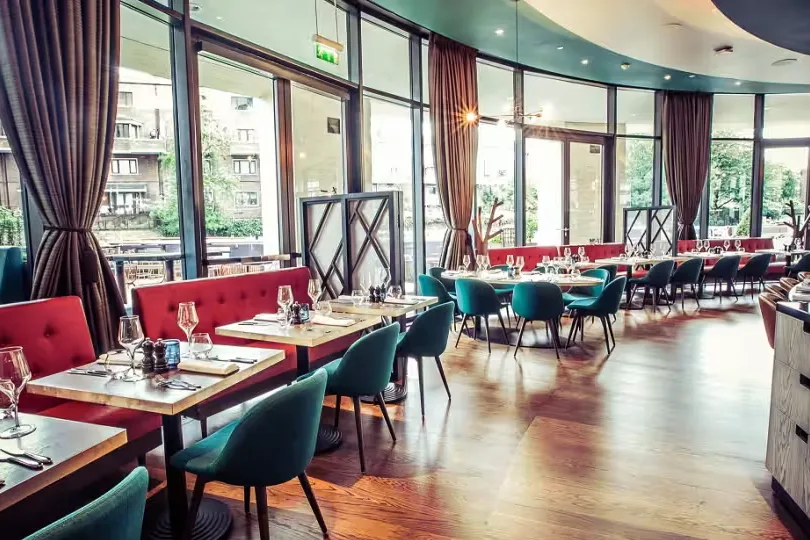 Interior of Rotunda Bar and Restaurant