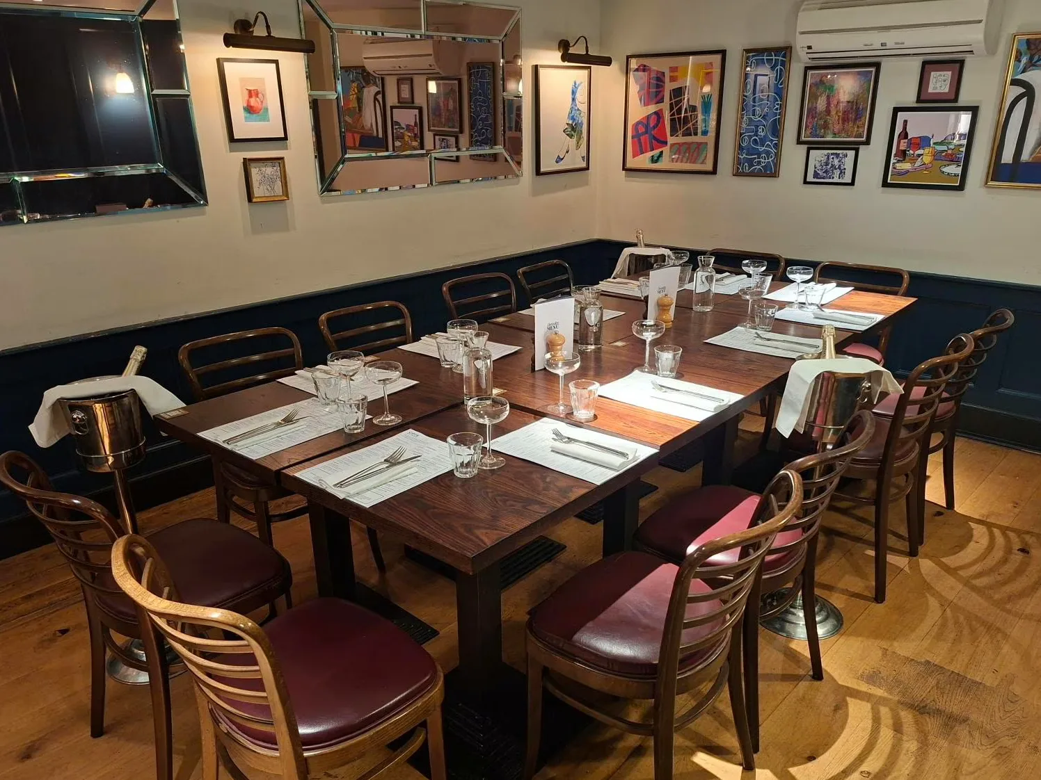 Private Dining Room at Côte Brasserie Covent Garden