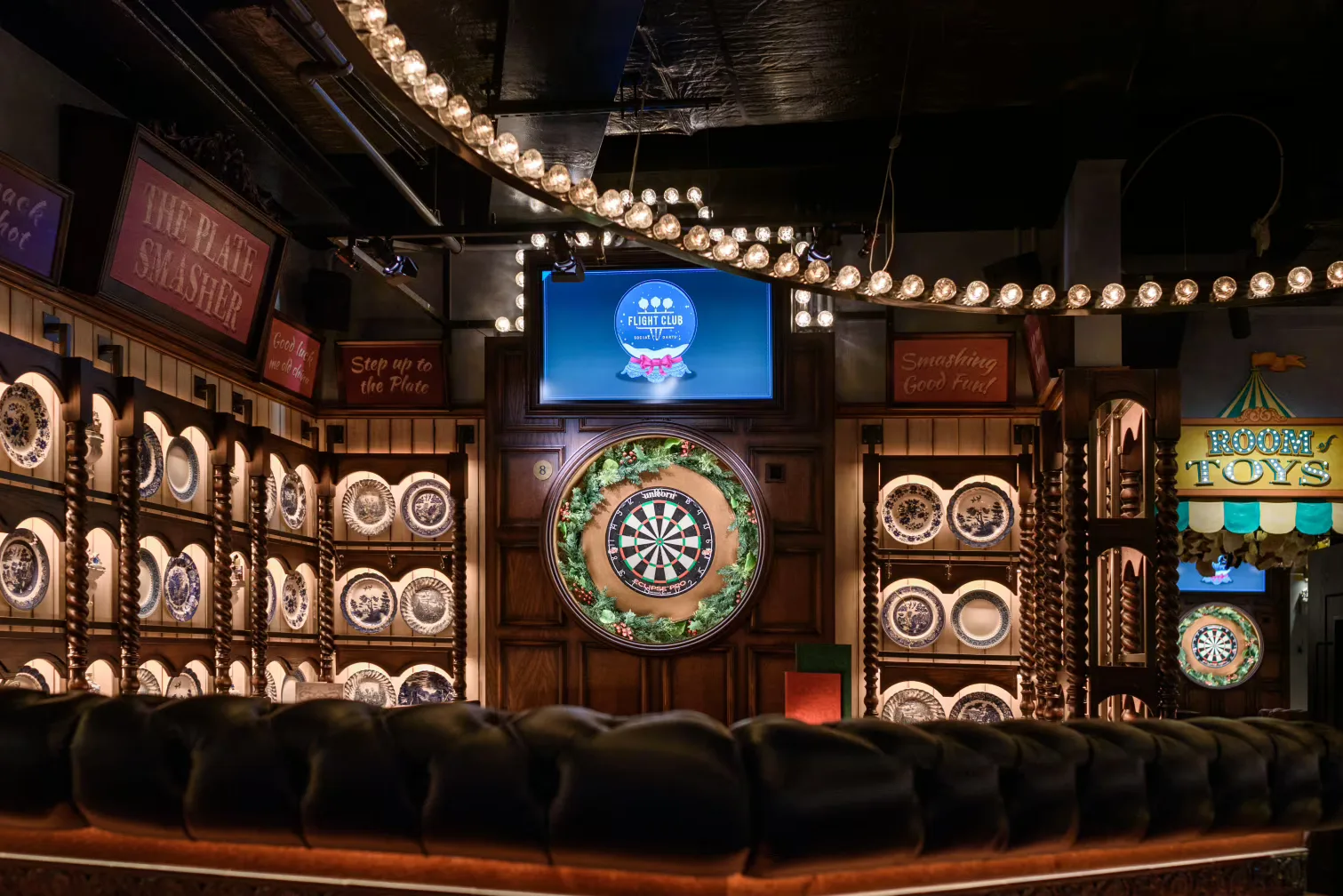 Interior of Flight Club Victoria