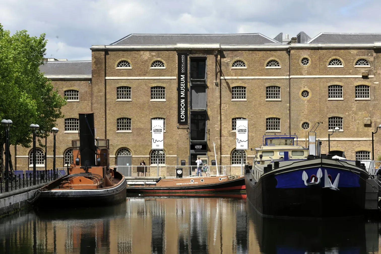 Interior of London Museum Docklands