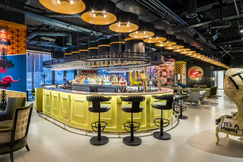 Interior of nhow London