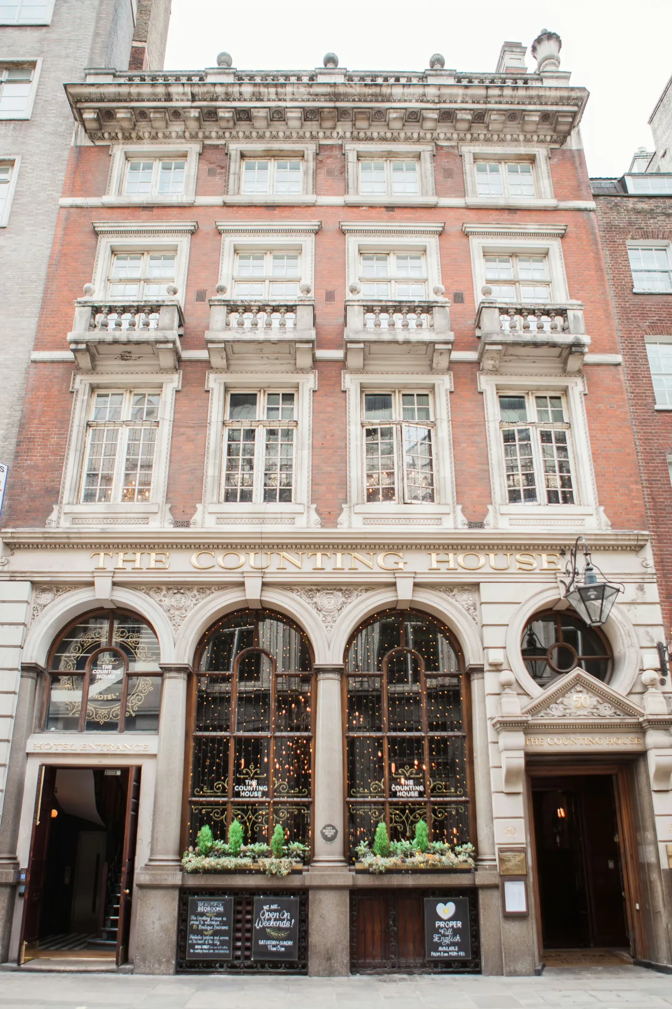 Interior of The Counting House