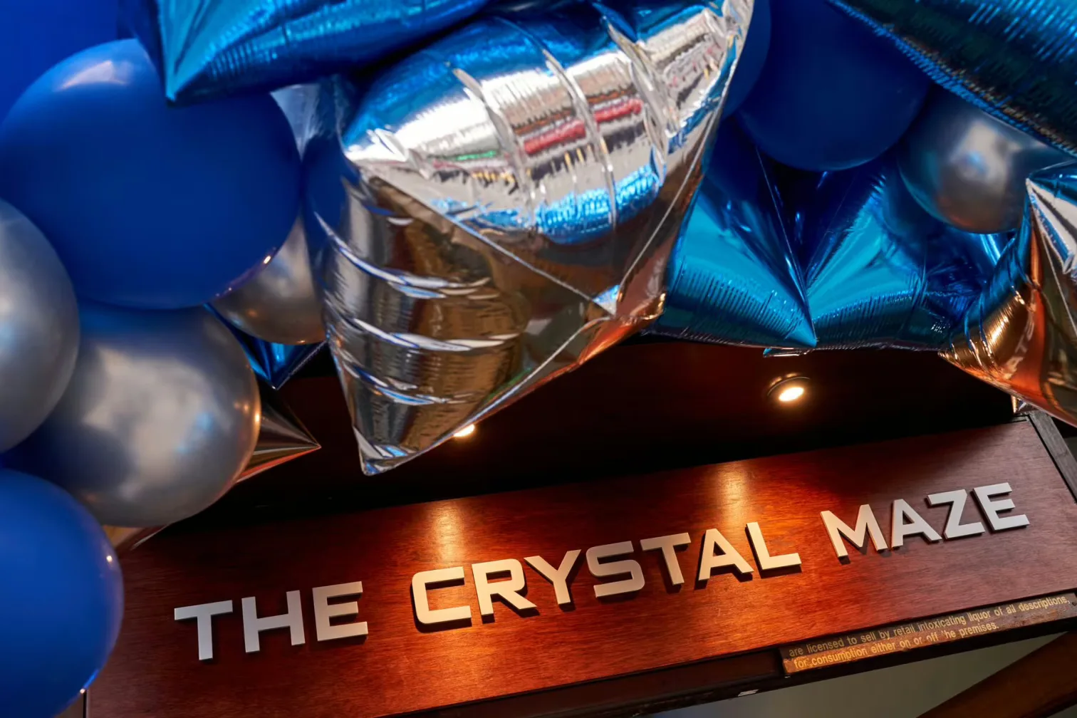 Interior of The Crystal Maze LIVE Experience